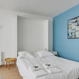 Charmant Studio Entre Les Gares Et L'opéra Au Coeur De - Welkeys Appartement